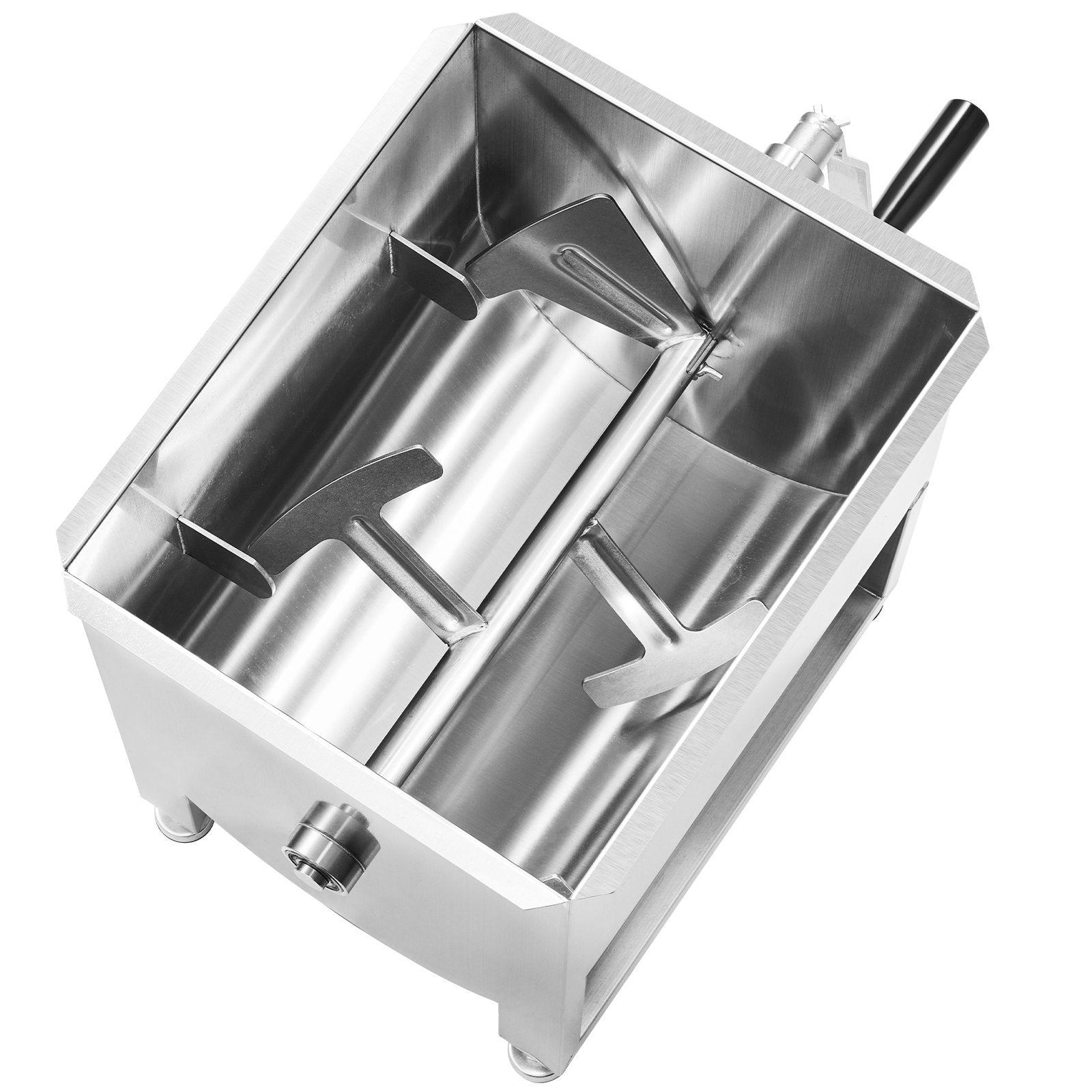 Manual Meat Mixer, 60L Fixed Tank Meat Processing Equipment(Mixing Max 60LBS for Meat), Stainless Steel Meat V952-SYRLJBJBKQXK8RH6N001V0