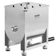 Manual Meat Mixer, 15L Fixed Tank Meat Processing Equipment(Mixing Maximum 15LBS for Meat), Stainless Steel V952-SYRLJBJBKQXKG26A7001V0