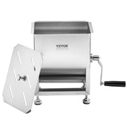 Manual Meat Mixer, 15L Fixed Tank Meat Processing Equipment(Mixing Maximum 15LBS for Meat), Stainless Steel V952-SYRLJBJBKQXKG26A7001V0
