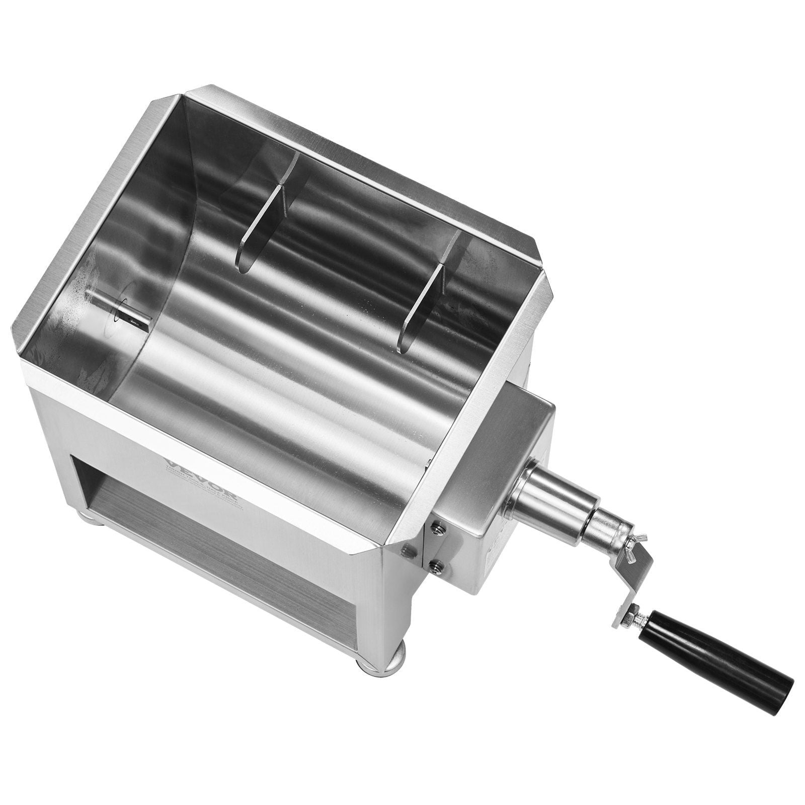 Manual Meat Mixer, 10L Fixed Tank Meat Processing Equipment(Mixing Max 15LBS for Meats), Stainless Steel V952-SYRLJBJBKQXKXAJIU001V0