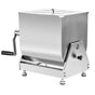 Manual Meat Mixer, 15L Tilt Tank Meat Processing Equipment(Mixing Max 15LBS for Meat), Stainless Steel Meat V952-SYRLJBJKQXK16O0YZ001V0