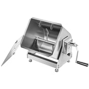 Manual Meat Mixer, 15L Tilt Tank Meat Processing Equipment(Mixing Max 15LBS for Meat), Stainless Steel Meat V952-SYRLJBJKQXK16O0YZ001V0