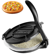 Tortilla Press, 250mm Tortilla and Roti Maker, Cast Iron Heavy Duty Tortilladora Press, Pre-Seasoned V952-SYSBBY10YCZTXI1RSV0
