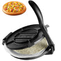 Tortilla Press, 250mm Tortilla and Roti Maker, Cast Iron Heavy Duty Tortilladora Press, Pre-Seasoned V952-SYSBBY10YCZTXI1RSV0