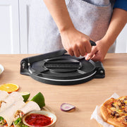 Tortilla Press, 250mm Tortilla and Roti Maker, Cast Iron Heavy Duty Tortilladora Press, Pre-Seasoned V952-SYSBBY10YCZTXI1RSV0
