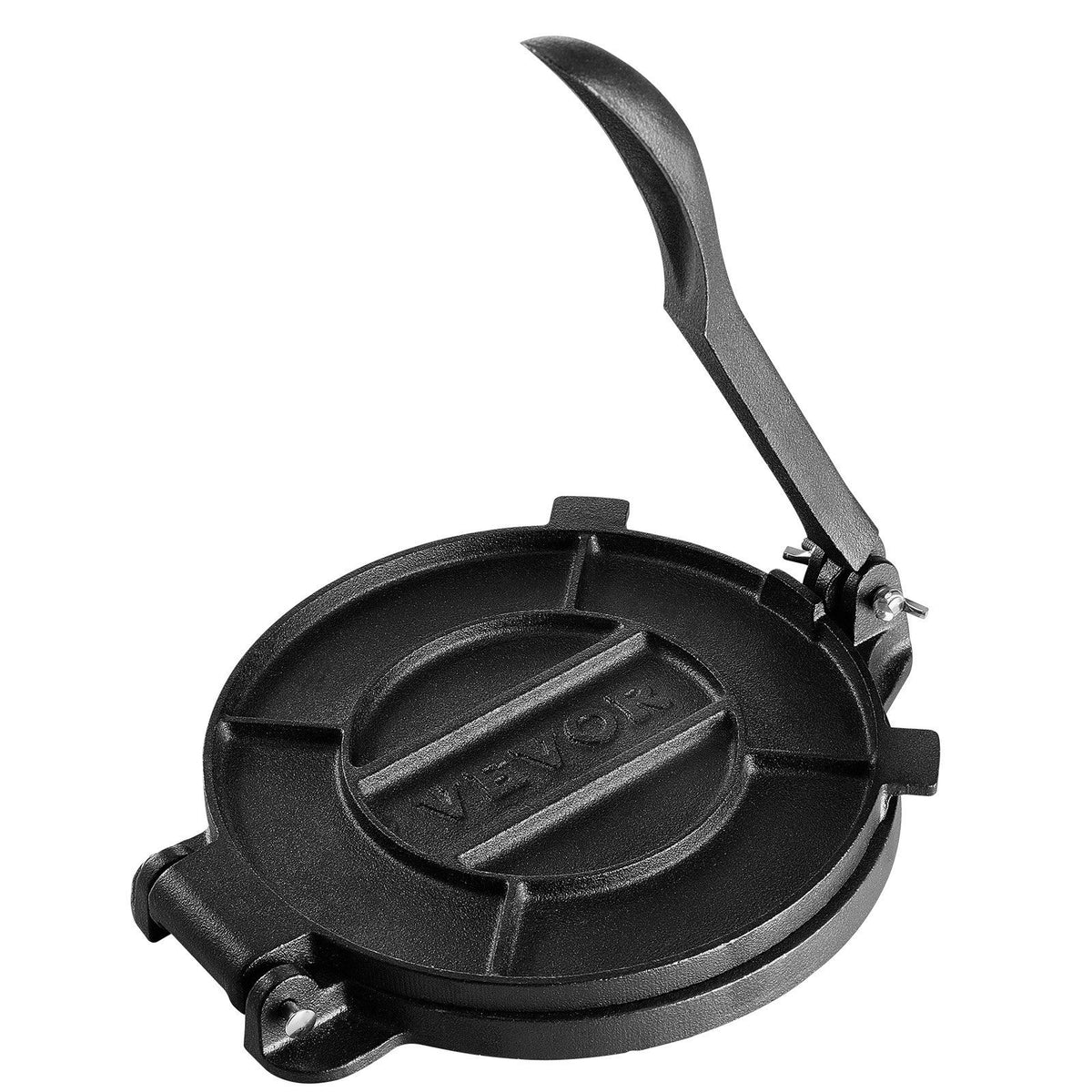 Tortilla Press, 250mm Tortilla and Roti Maker, Cast Iron Heavy Duty Tortilladora Press, Pre-Seasoned V952-SYSBBY10YCZTXI1RSV0