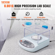 Analytical Balance Lab Scale 500g x 0.001g 13 Units with Windshield LCD V952-SYSCHTP0001GFGCEAV3