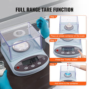 Analytical Balance Lab Scale 500g x 0.001g 13 Units with Windshield LCD V952-SYSCHTP0001GFGCEAV3