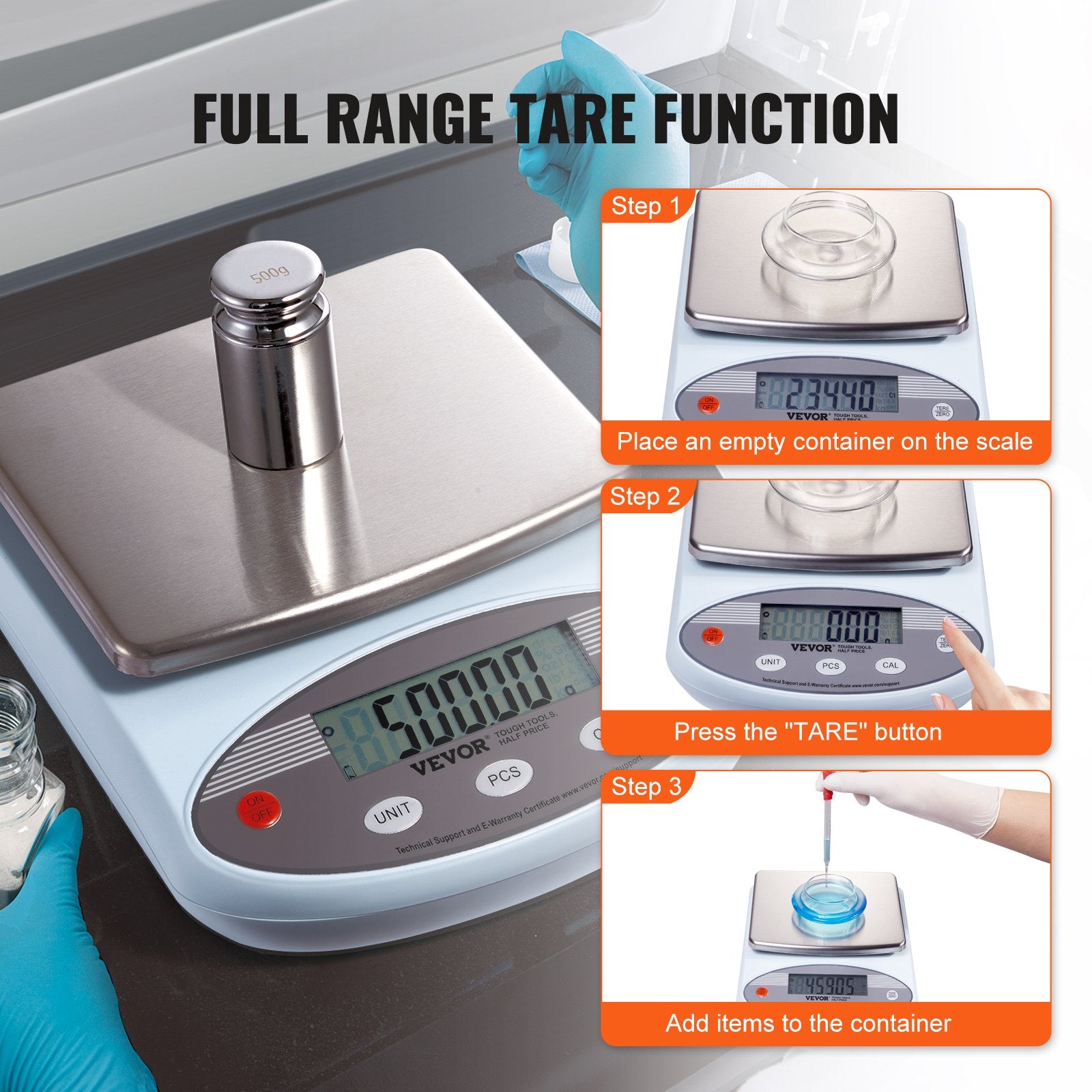 Analytical Balance Lab Scale 2000g x 0.01g 13 Units Conversion Electronic V952-SYSCHTP001G2GXTCOV3