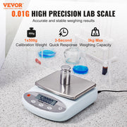 Analytical Balance Lab Scale 3000g x 0.01g 13 Units Conversion Electronic V952-SYSCHTP001G3Y8XORV3
