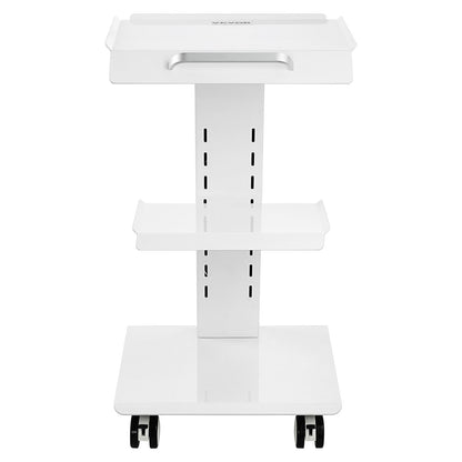 Trolley Cart Dental Lab Mobile Rolling Serving Cart 3 Layers with Socket V952-SYSSTCB4Q23534XEFV3