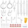 Lab Distillation Kit, 3.3 Boro Lab Glassware Distillation Kit with 24, 40 Joint, 1000ml Essential Oil V952-SYSZLTJJPWW1LEFCIV0