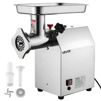 Commercial Electric Meat Grinder 9.2 Lbs/Min Sausage Stuffer Maker Kitchen V952-SYTMDDJRJSYS79O1T001V3