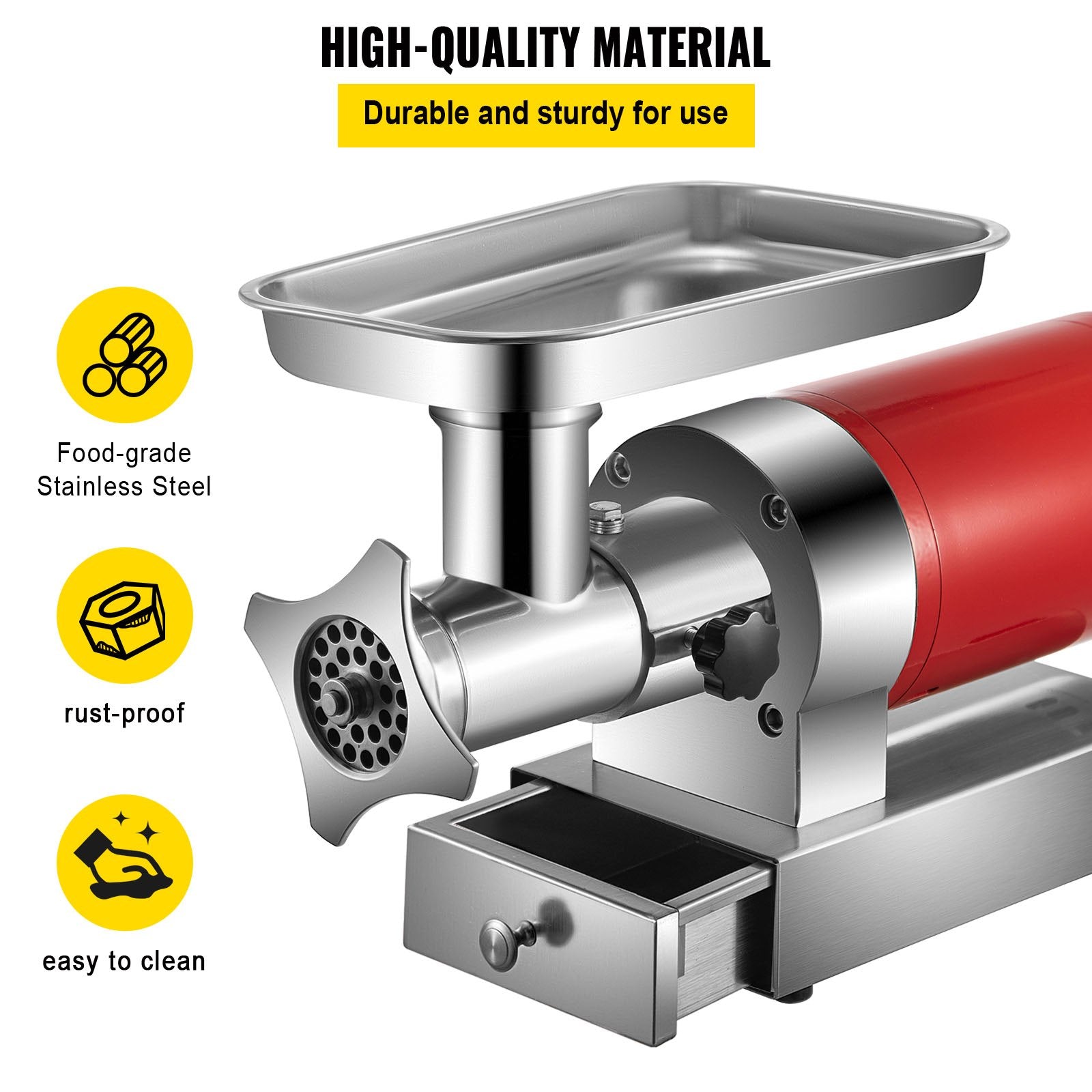 Electric Meat Grinder Machine Electric Meat Mincer 661 Lbs/Hour 1100W V952-SYTMDDJRJSYSP65ZTV3
