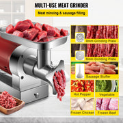 Electric Meat Grinder Machine Electric Meat Mincer 661 Lbs/Hour 1100W V952-SYTMDDJRJSYSP65ZTV3