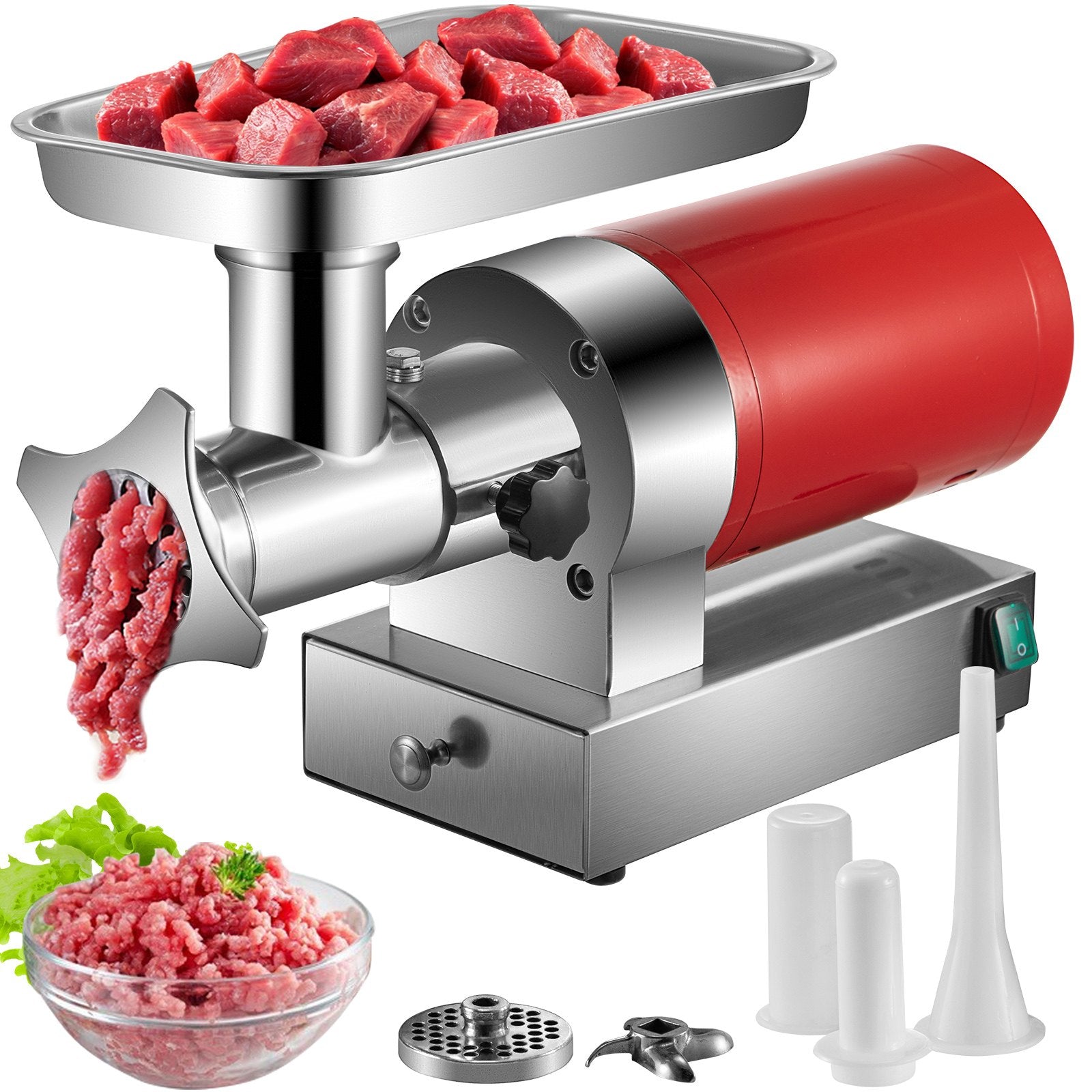 Electric Meat Grinder Machine Electric Meat Mincer 661 Lbs/Hour 1100W V952-SYTMDDJRJSYSP65ZTV3