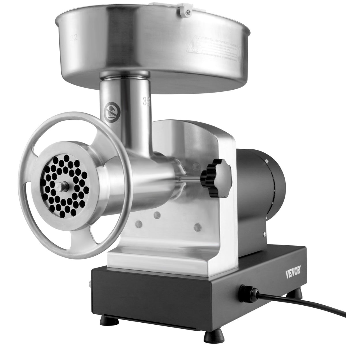 Electric Meat Grinder, 9.5 Kg/Min Capacity, Countertop Industrial Meat Mincer w/ Blade, Grinding Plate, V952-SYTMDDJRJSYSXLUBKV3