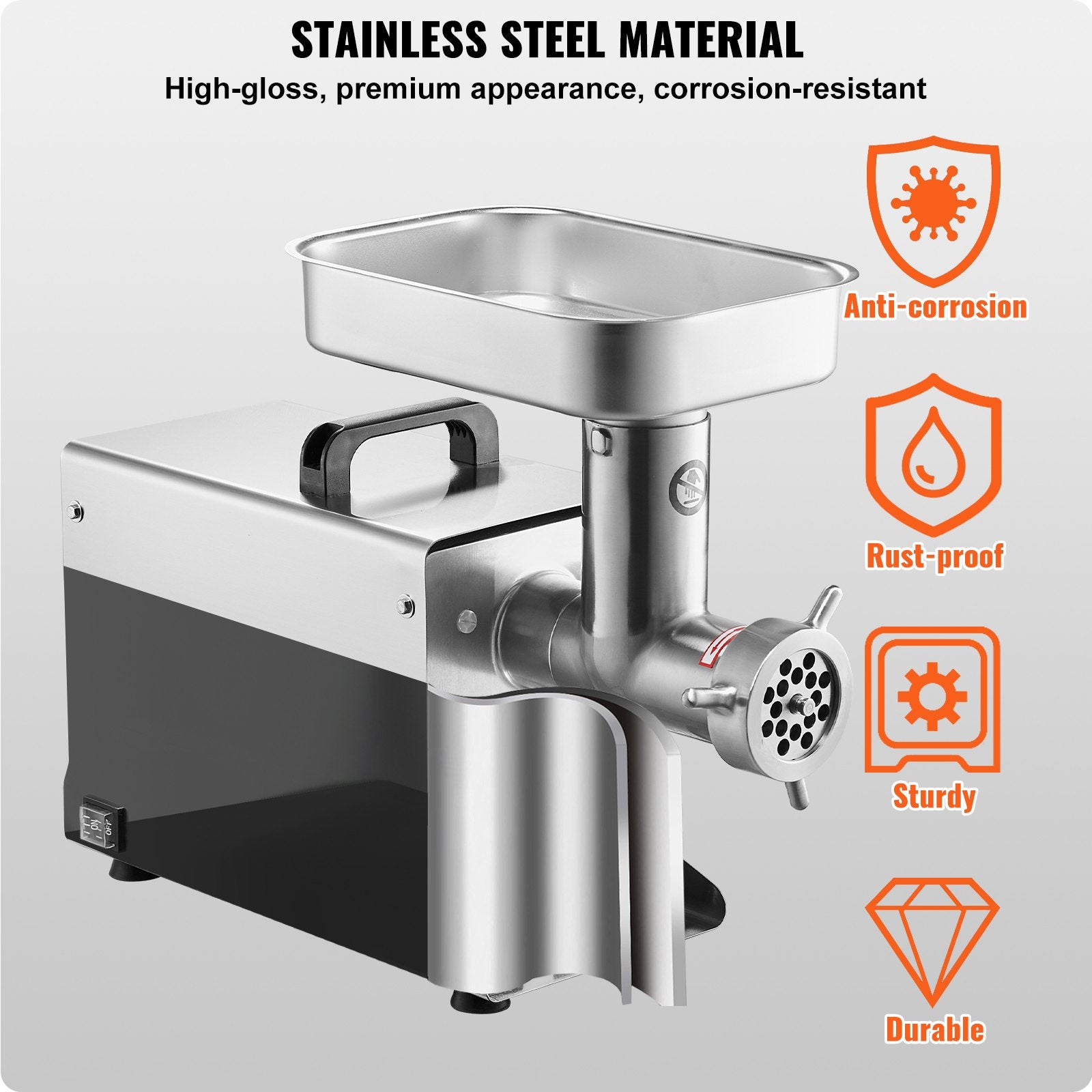Commercial Electric Meat Grinder 5 Lbs/Min Sausage Stuffer Maker Kitchen V952-SYTMDDJRJSYSYQFR9V3