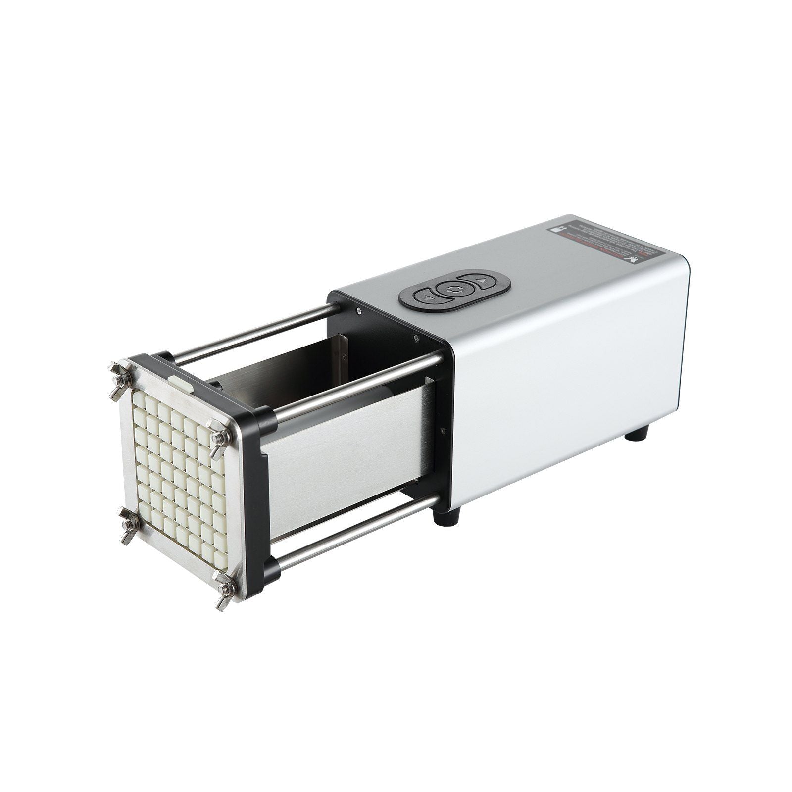 Electric French Fry Cutter, Potato Slicer with 1/2-Inch and 3/8-Inch Stainless Steel Blades, Potato Cutter V952-SYWSQSTJDD12ZQ9TRV3