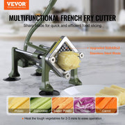 French Fry Cutter, Potato Slicer with 1/2" 3/8" 1/4" Stainless Steel Blades, Manual Potato Cutter Chopper V952-SYWSQSTJYJ12FI5HIV0