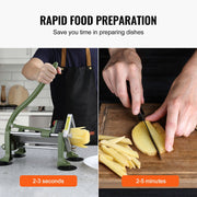 French Fry Cutter, Potato Slicer with 1/2" 3/8" 1/4" Stainless Steel Blades, Manual Potato Cutter Chopper V952-SYWSQSTJYJ12FI5HIV0