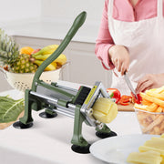 French Fry Cutter, Potato Slicer with 1/2" 3/8" 1/4" Stainless Steel Blades, Manual Potato Cutter Chopper V952-SYWSQSTJYJ12FI5HIV0