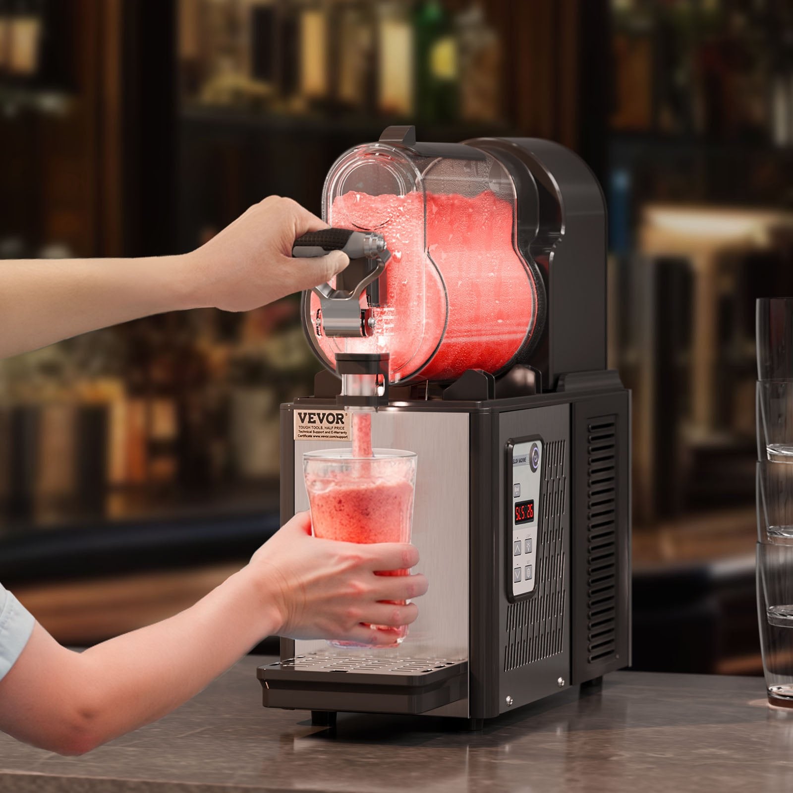 3L Commercial Slushy Machine Margarita Smoothie Frozen Drink Maker V952-SYXRJX13LDGDOH2X7V3