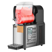 Commercial Slushy Machine, 4L Single Tank Frozen Drink Machine, 16 Cups Stainless Steel Margarita Smoothie V952-SYXRJX14LDGD1123BV3