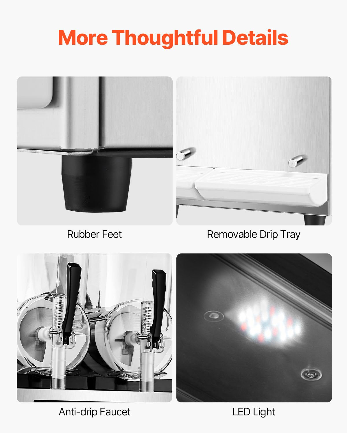 12Lx2 Tank Commercial Slushy Machine Margarita Smoothie Frozen Drink Maker V952-SYXRJX212LSGYZO0PV3