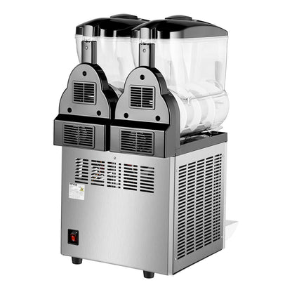12Lx2 Tank Commercial Slushy Machine Margarita Smoothie Frozen Drink Maker V952-SYXRJX212LSGYZO0PV3