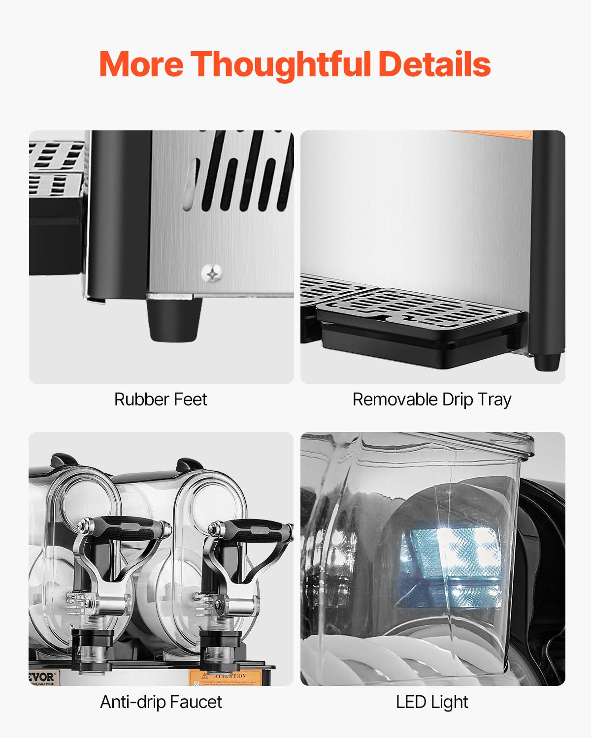 3Lx2 Tank Commercial Slushy Machine Margarita Smoothie Frozen Drink Maker V952-SYXRJX23LSGDCIND4V3