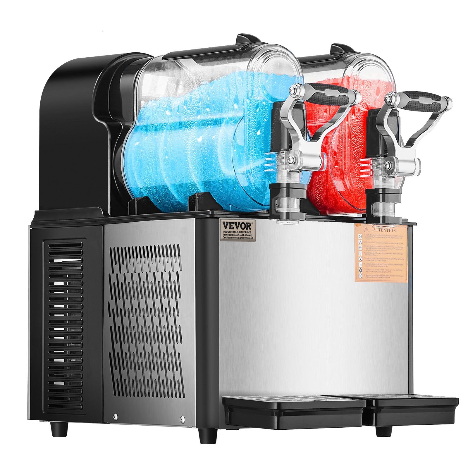 3Lx2 Tank Commercial Slushy Machine Margarita Smoothie Frozen Drink Maker V952-SYXRJX23LSGDCIND4V3