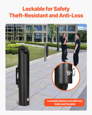 Cigarette Butt Receptacle, Stainless Steel Cylinder Cigarette Butt Container, Wall Mounted and Weatherproof V952-SYYHTGSKYZTB0FCVBV0