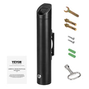 Cigarette Butt Receptacle, Stainless Steel Cylinder Cigarette Butt Container, Wall Mounted and Weatherproof V952-SYYHTGSKYZTB0FCVBV0