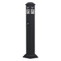 Cigarette Butt Receptacle, Weatherproof Cigarette Butt Container with 4 Disposal Openings & Top Cover, V952-SYYHTLSKZFTTQ80S0V0