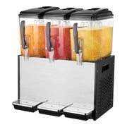 Commercial Beverage Dispenser, 3 Tanks 12 L Per Tank Juice Dispenser, 370W Stainless Steel Ice Tea Drink V952-SYYLJJBSJXS1AAIQKV3