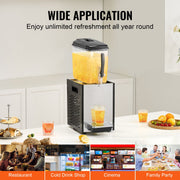 Commercial Beverage Dispenser 12L Cold Juice Ice Drink Dispenser for Party V952-SYYLJJBSJXS1AOADUV3