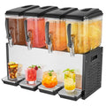 Commercial Beverage Dispenser, 4 Tanks 12 L Per Tank Juice Dispenser, 510W Stainless Steel Ice Tea Drink V952-SYYLJJBSJXS1YI25UV3