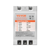 3 Phase Converter - 5HP 15A 220V Single Phase to 3 Phase Converter, Digital Phase Shifter for Residential and V952-SZBXQ5HP00002WWRPV7