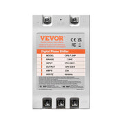 3 Phase Converter- 7.5HP 23A 220V Single Phase to 3 Phase Converter, Digital Phase Shifter for Residential & V952-SZBXQ75HP000OF0UOV7