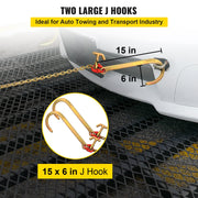 V Bridle Chain, 5/16 in x 2 ft Tow Chain Bridle, Grade 80 V-Bridle Transport Chain, 9260 Lbs Break Strength V952-SZGLTJ5162FT00001V0