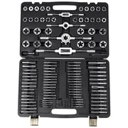 Tap and Die Set 110Pcs Metric Size M2 to M18 Bearing Steel Threading Tool V952-SZHMJZSZBY110IQY2V0