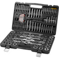 Tap and Die Set, 116-Piece Include Metric and SAE Size, Bearing Steel Taps and Dies, Essential Threading Tool V952-SZHMJZSZBY116ORORV0
