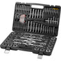 Tap and Die Set, 116-Piece Include Metric and SAE Size, Bearing Steel Taps and Dies, Essential Threading Tool V952-SZHMJZSZBY116ORORV0