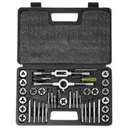 Tap and Die Set, 40-Piece Include Metric Size M3 to M12, Bearing Steel Taps and Dies, Essential Threading V952-SZHMJZSZBYG409WTAV0