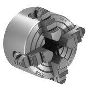 4-Jaw Lathe Chuck, 3 Inch (80 mm), 4-Jaw Chuck, 0.1-3.15 in (5-80 mm) Clamping Range with T-key Fixing Screws V952-SZKP3YC4GKZ0TVAS3V0