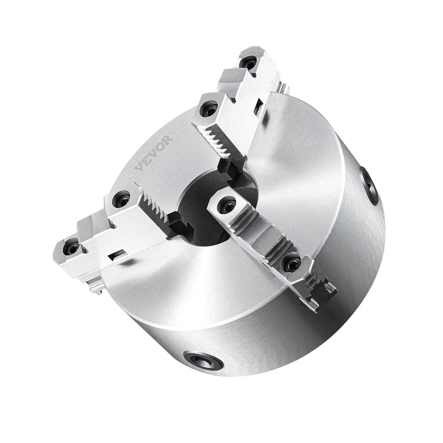 3-Jaw Lathe Chuck, 200 mm, Self-Centering Lathe Chuck, 4-200 mm Clamping Range with T-key Fixing Screws V952-SZKP8YC3G000VDWGDV0