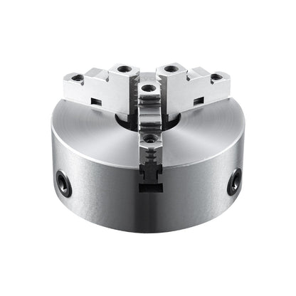 3-Jaw Lathe Chuck, 200 mm, Self-Centering Lathe Chuck, 4-200 mm Clamping Range with T-key Fixing Screws V952-SZKP8YC3G000VDWGDV0