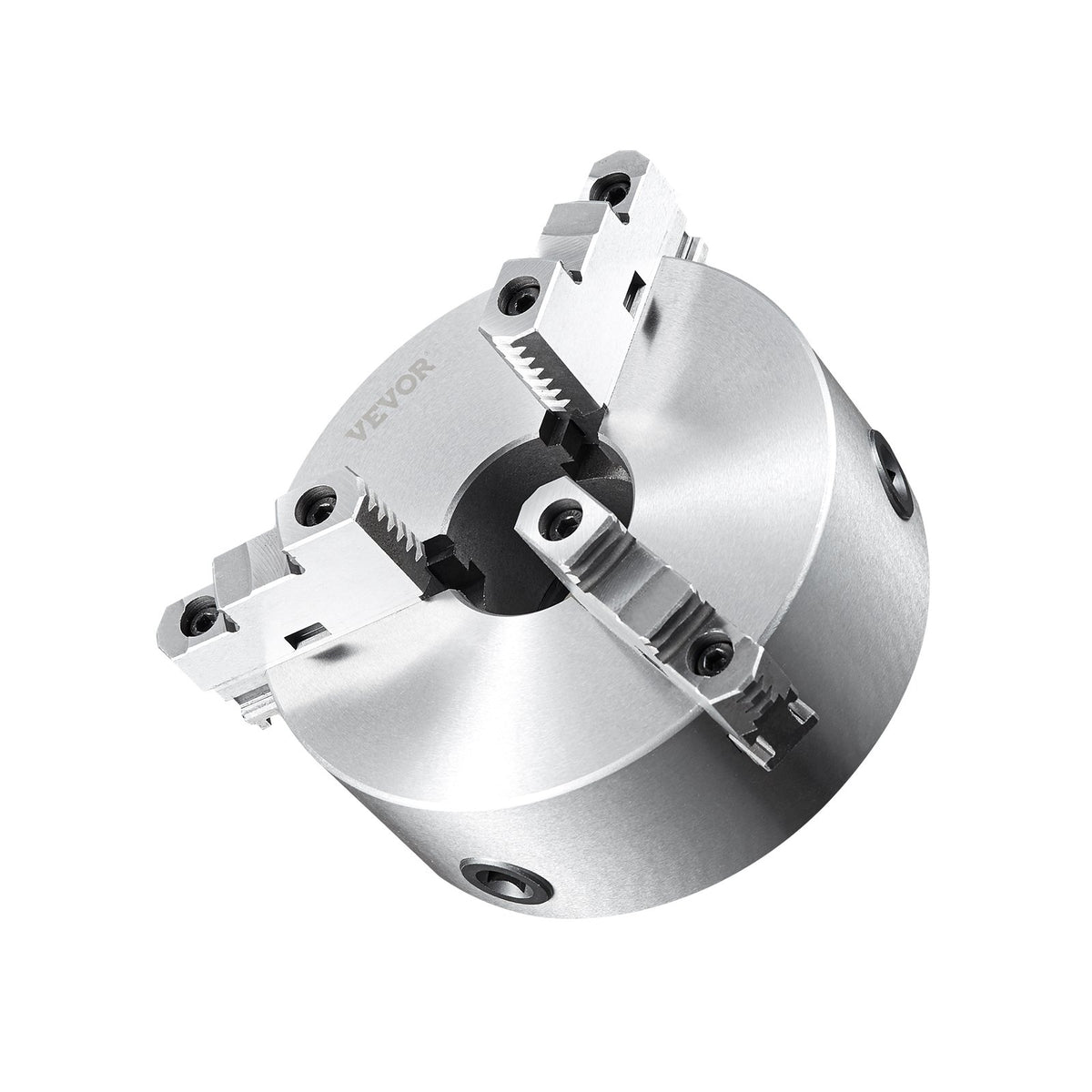 3-Jaw Lathe Chuck, 200 mm, Self-Centering Lathe Chuck, 4-200 mm Clamping Range with T-key Fixing Screws V952-SZKP8YC3G000VDWGDV0