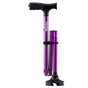 Walking Cane Folding Walking Stick 8-Level Height 4-Pronged Pivoting Base V952-SZKZD4JWXDZBSG8YLV0